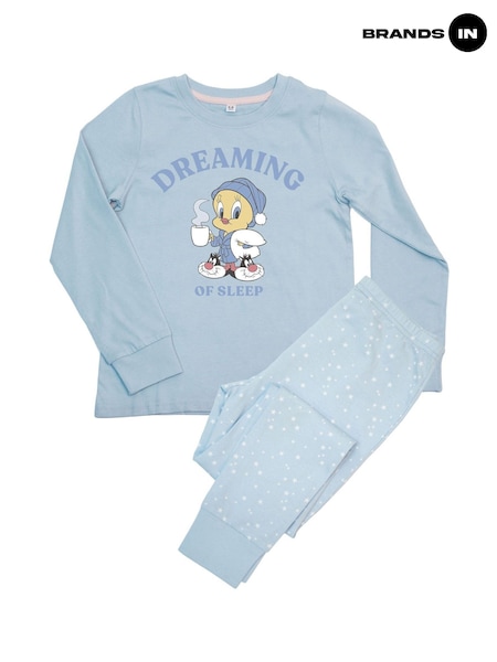 Brands In Blue Looney Tunes Tweety Dreaming Pyjamas (G85168) | £22