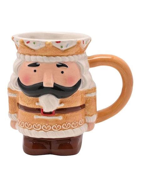 Widdop Christmas Gingerbread Nutcracker Mug (G85580) | £13