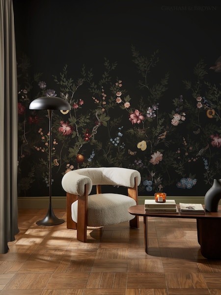 Graham & Brown Night Allurium Fixed Size Mural 4m x 2.5m (G85735) | £300