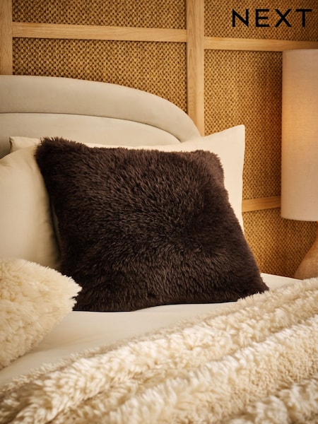 Faux Fur Shearling Cushion