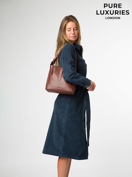 Pure Luxuries London 'Isola' Leather Tote Bag (G85923) | £59