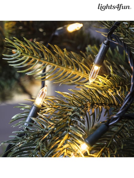 Lights4fun Warm White 150 LED Traditional Christmas Tree Lights (G86897) | £45