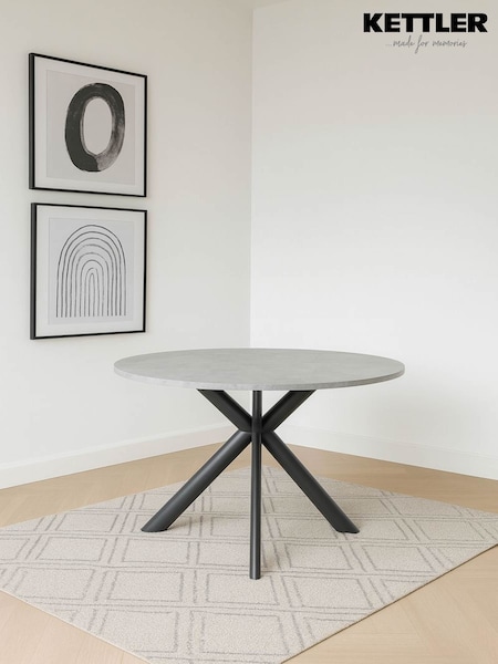 Kettler Grey Boston 4 Seater Dining Table (G86927) | £400