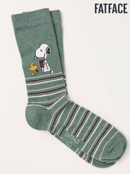 Multi Colour - Regular Fatface Snoopy Socks