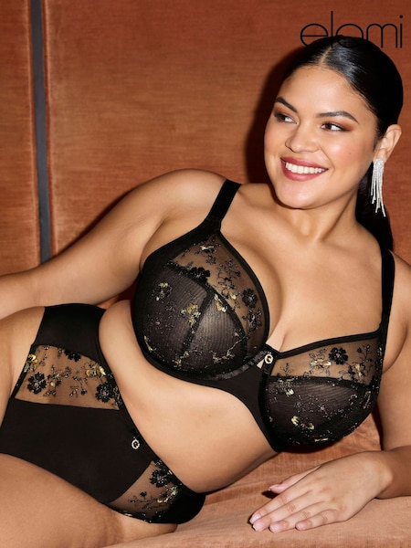 Black - Elomi Lyriana Briefs