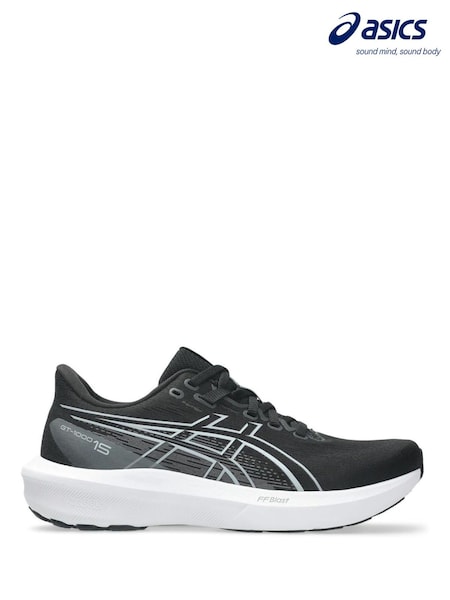 Black/White - Asics Gt-1000 15 Running Trainers