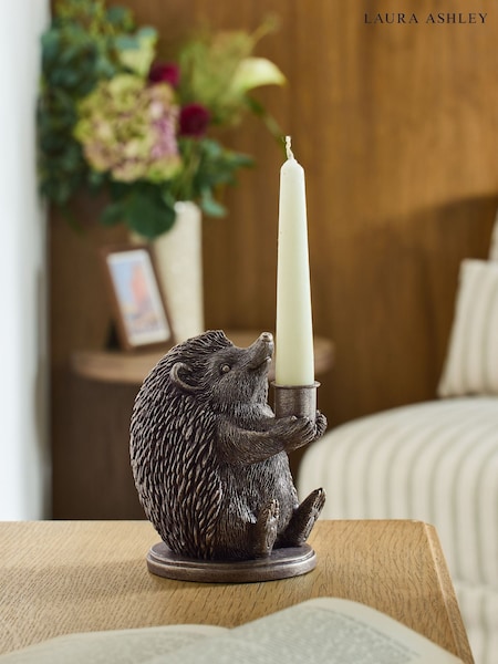 Laura Ashley Hedgehog Taper Candle Holder