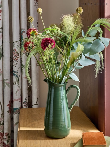 Laura Ashley Twisted Handle Jug Vase