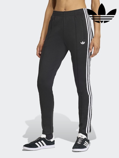 adidas Originals Black Sst Classic Track Tracksuit Bottoms (G88809) | £65