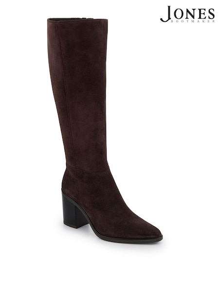 Jones Bootmaker Brown Cagliari Medium Calf Fit Knee-High Boots (G88935) | £190