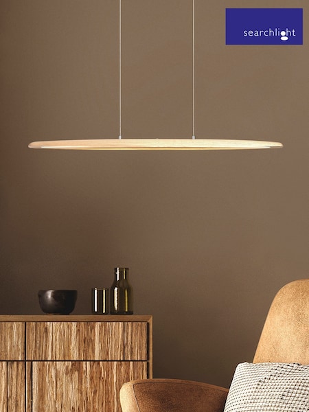 Searchlight Natural LED Wood Pendant Ceiling Light (G89109) | £204