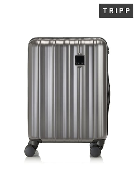 Tripp Silver Retro Cabin Suitcase (G90009) | £49.50