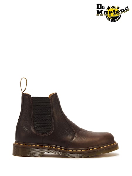 Brown - Dr. Martens 2976 Soft Ambassador Chelsea Boots