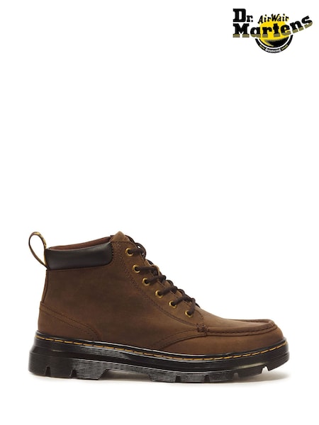 Brown - Regular Dr. Martens Bridwell Chukka Wyoming Boots