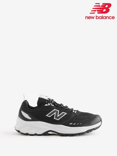 Black/White - New Balance 410v9 Running Trainers
