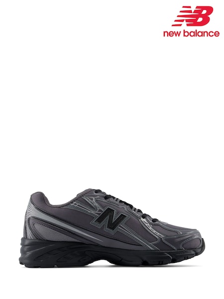 Grey/Black - Regular New Balance 740 Trainers