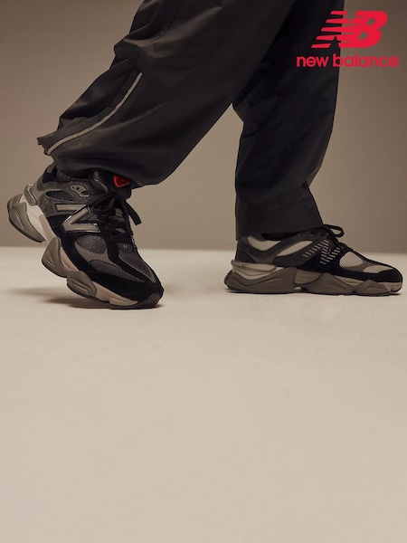 Black/Grey - Regular New Balance 9060 Trainers