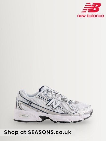 Grey/White - New Balance 740 Trainers