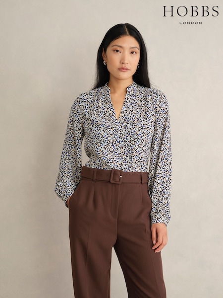 Hobbs Cream Mila Blouse (G91013) | £79