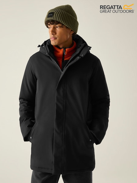 Black - Regular Regatta Roan Waterproof Insulated Jacket
