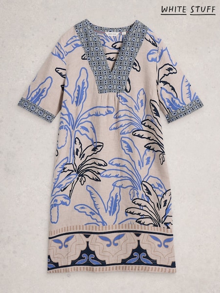 White Stuff Natural Ash Linen Dress (G92425) | £85