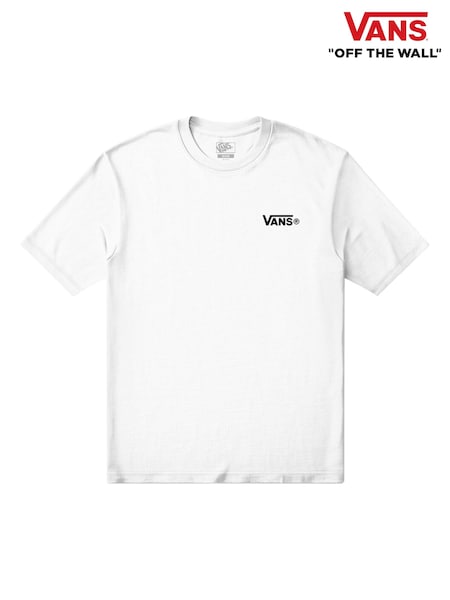 White - Vans Left Chest Short Sleeve T-shirt