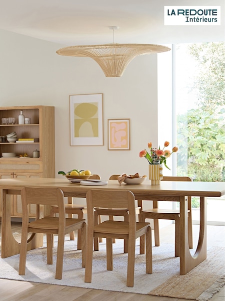 La Redoute Intérieurs Oak Douve 8 to 10 Seater Oak Dining Table (G93180) | £750