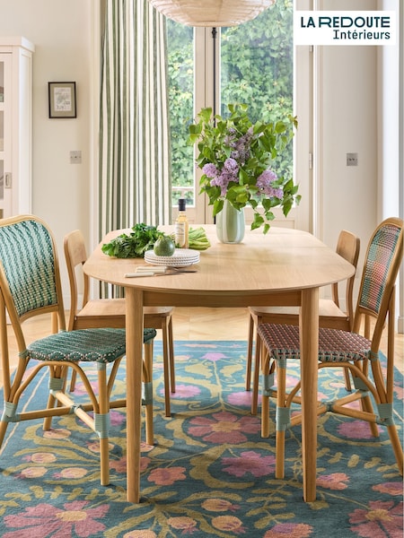 La Redoute Intérieurs Oak Tioga 4 To 8 Seater Oak Extendable Table (G93319) | £560