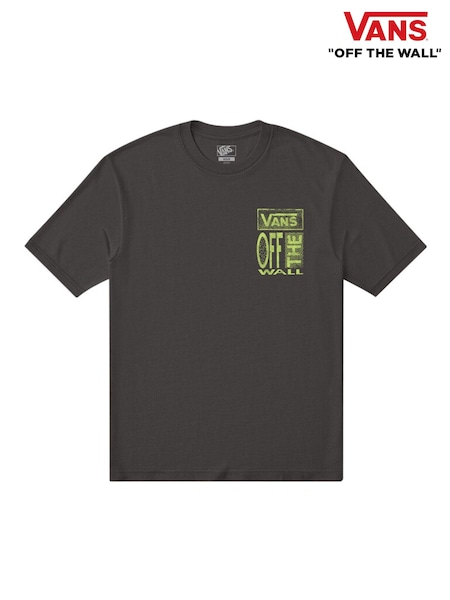 Black - Regular Vans Cut And Paste Short Sleeve T-shirt