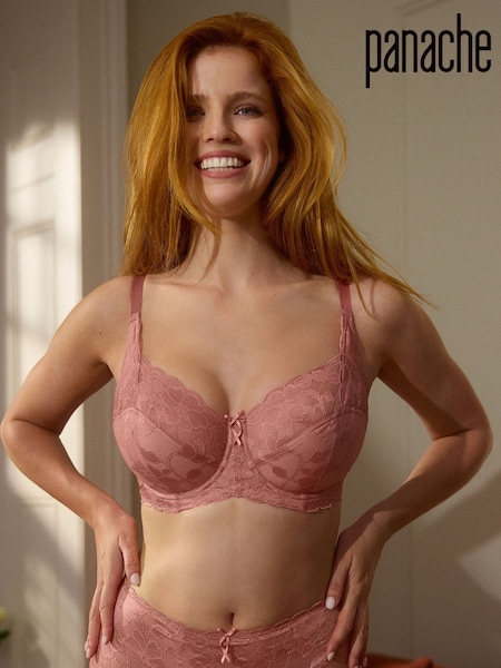 Pink - Panache Amour Full Cup Wired Bra