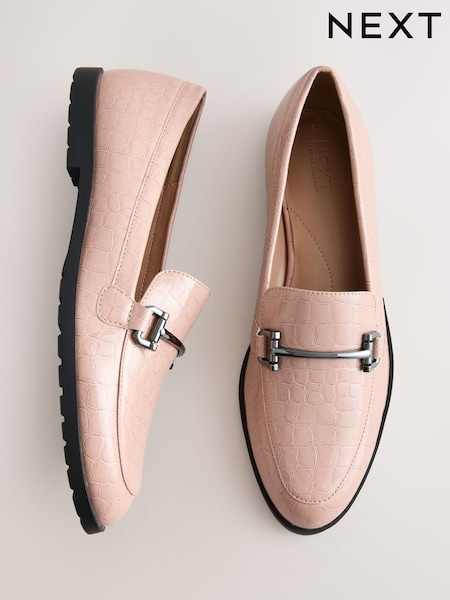Rose Pink - Forever Comfort® Trim Hardware Loafers