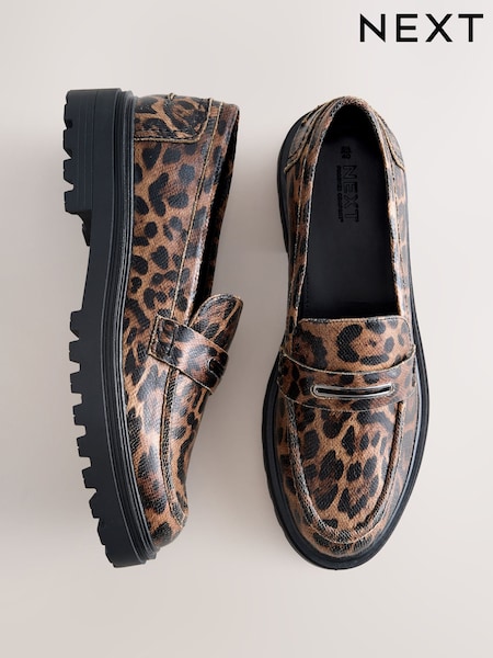 Leopard - Forever Comfort® Chunky Sole Loafers