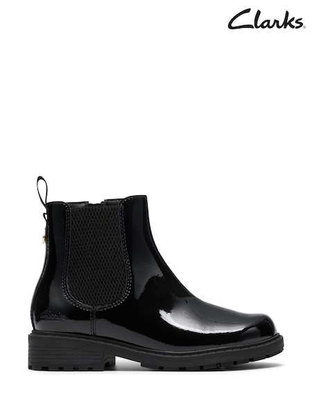 Black - Clarks Tessynstyle Boots