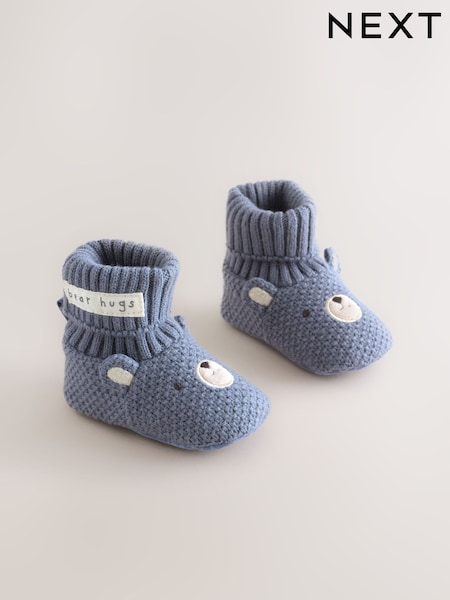 Blue Bear - Baby Sock Top Boot Shoes (0-18mths)