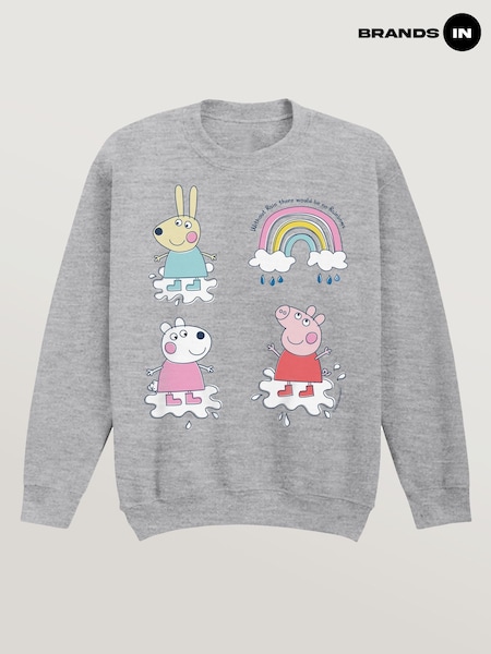 Brands In Grey Peppa Pig Without Rain Sweat Top (G95141) | £25