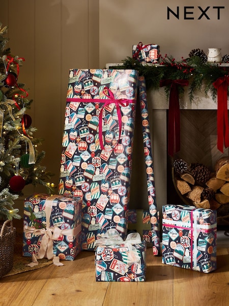 Extra Wide 10m Christmas Wrapping Paper