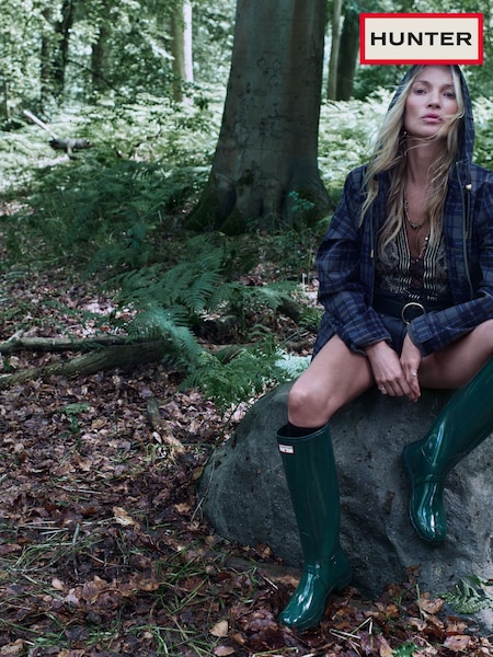 Green - Hunter Original Tall Wellies
