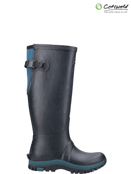 Cotswolds Blue Realm Adjustable Wellington Boots (G96033) | £90