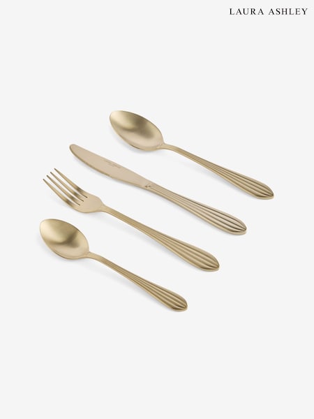Laura Ashley 16 Piece Cutlery Set
