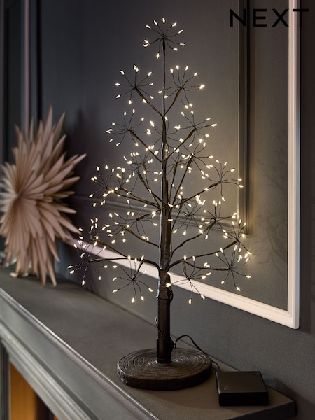 Twig Pre Lit Christmas Tree