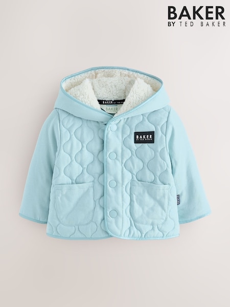 Green - Baker By Ted Baker Quilted Jacket