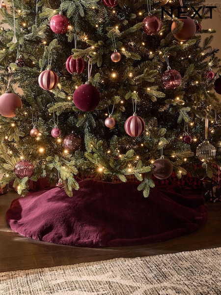 Faux Fur Tree Skirt