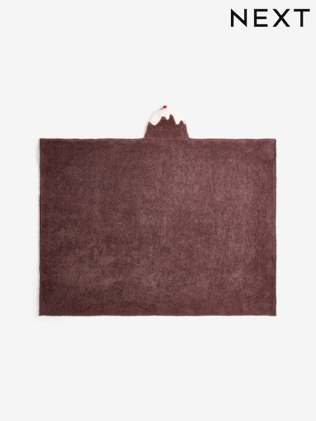 Christmas Pudding Hooded Throw