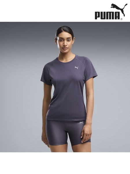 Navy - Puma Run Velocity T-shirt