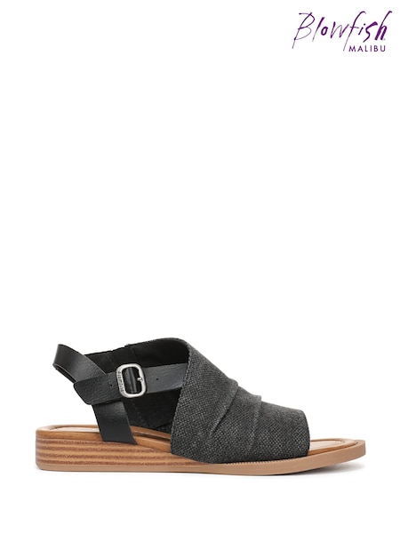 Blowfish Malibu Aspire Regular Fit Black Sandals (G98319) | £50