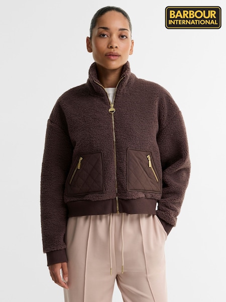 Brown - Barbour International Gea Fleece