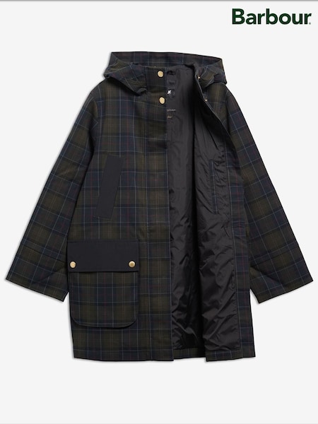 Blue - Barbour® Checked Rotsea Waterproof Jacket
