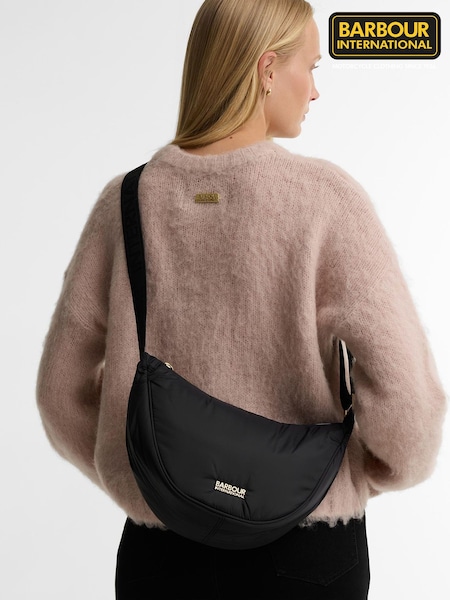 Black - Barbour® International Monaco Sling Bag