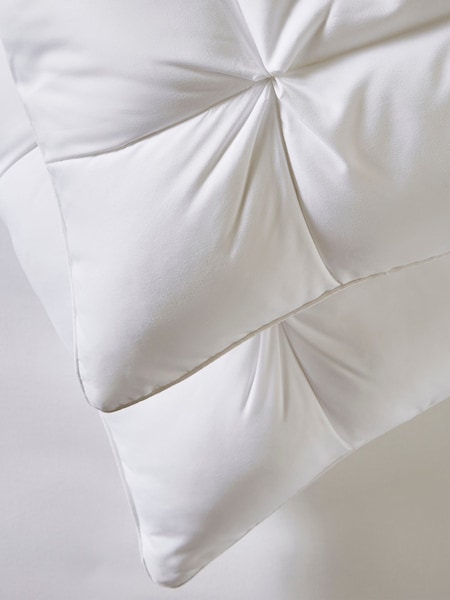 Hotel Pure Luxury Premium Suite Pleated Pillow Pair (H00179) | £23