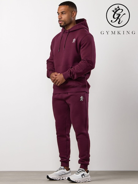 Gym King Red Fundamental Hoodie (H00476) | £48